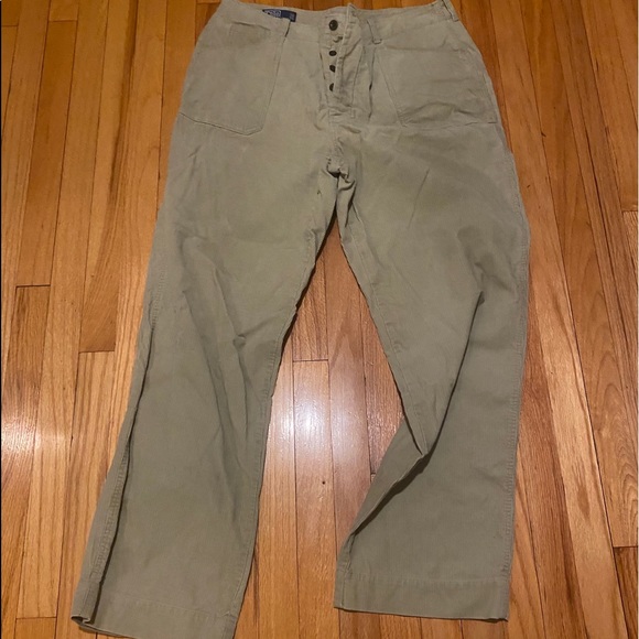 Other - Polo by Ralph Lauren Khaki Dress Corduroy Pants